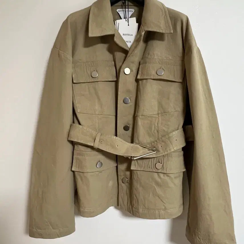 [BUNJANG] Bottega Veneta Linen Trench Jacket / 보테가베네타 (새상품 ,린넨 트렌치 자켓)