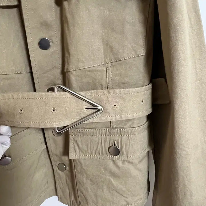 [BUNJANG] Bottega Veneta Linen Trench Jacket / 보테가베네타 (새상품 ,린넨 트렌치 자켓)