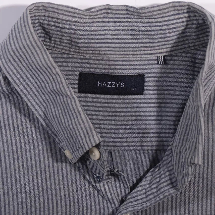 [BUNJANG] Hazzys Striped Shirt B195 / 헤지스 스트라이프 셔츠 B195