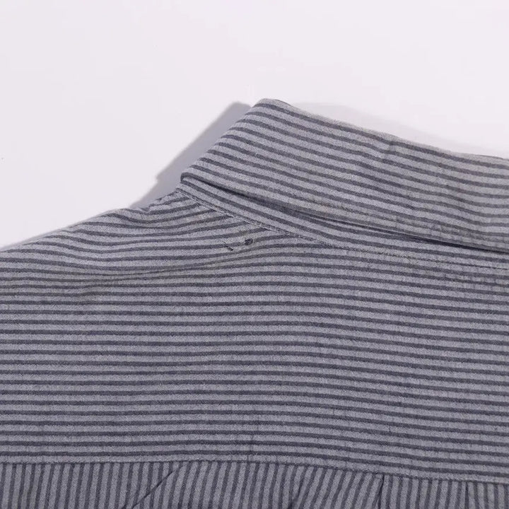 [BUNJANG] Hazzys Striped Shirt B195 / 헤지스 스트라이프 셔츠 B195