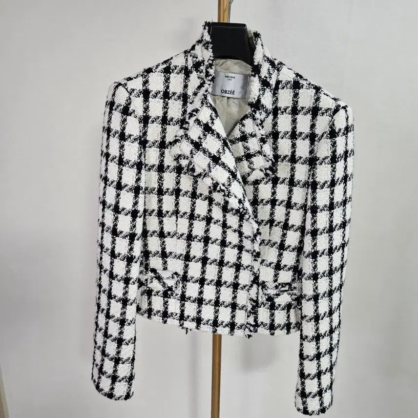 [BUNJANG] Objet Tweed Jacket / 오브제 트위드 자켓
