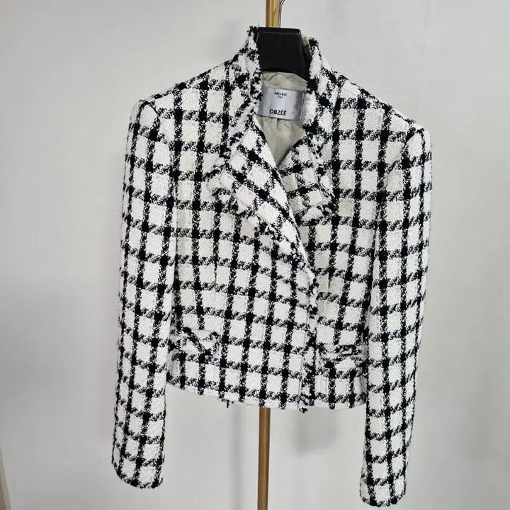 [BUNJANG] Objet Tweed Jacket / 오브제 트위드 자켓