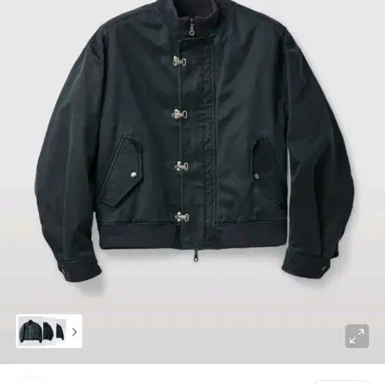 [BUNJANG] COOR Deck Hook Lip Bomber Jacket Dark Navy / 쿠어 덱 후크 립 보머 자켓 다크네이비