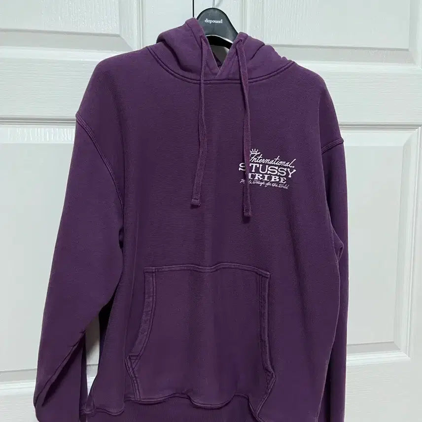 [BUNJANG] Stussy IST Hoodie Purple / 스투시 IST 후드 사이즈 퍼플컬러