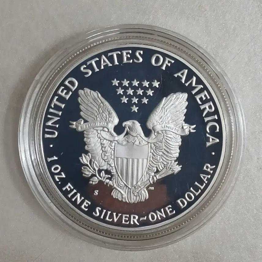 [BUNJANG] 1986 American Silver Eagle Dollar Proof Coin with Certificate / (최초)미국 1986 실버이글 프루프 은화 w/증명서