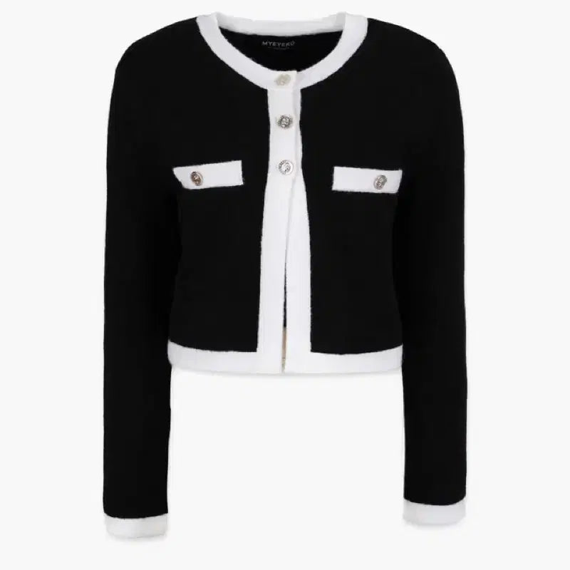 [BUNJANG] MyiAiko Coco Eclat Knit Cardigan Set / 마이아이코 Coco Eclat Knit Cardigan Top
