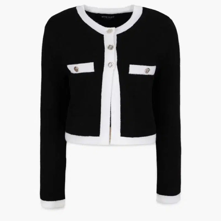 [BUNJANG] MyiAiko Coco Eclat Knit Cardigan Set / 마이아이코 Coco Eclat Knit Cardigan Top