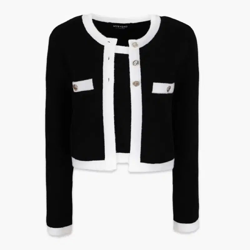 [BUNJANG] MyiAiko Coco Eclat Knit Cardigan Set / 마이아이코 Coco Eclat Knit Cardigan Top