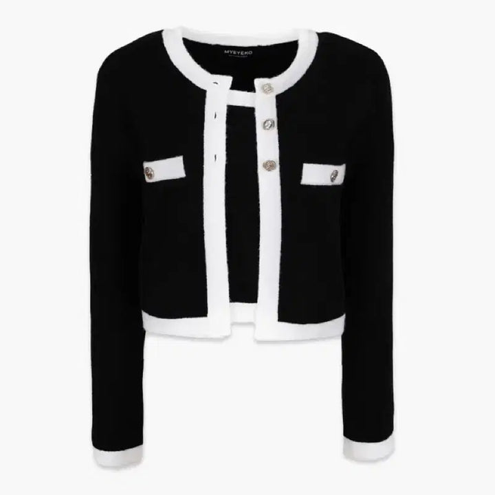 [BUNJANG] MyiAiko Coco Eclat Knit Cardigan Set / 마이아이코 Coco Eclat Knit Cardigan Top