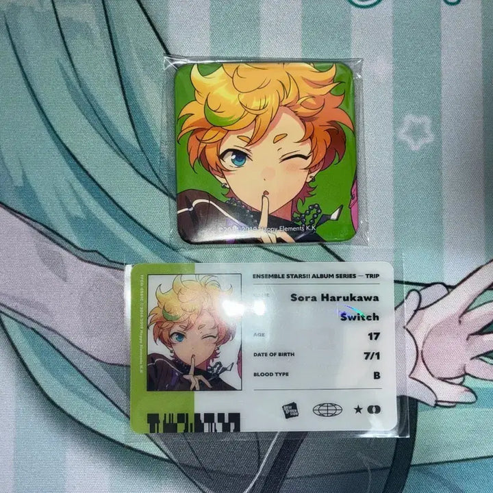 [BUNJANG] Ensemble Stars Sora Trip Can Badge ID Card / 앙스타 소라 트립 캔뱃지 id카드
