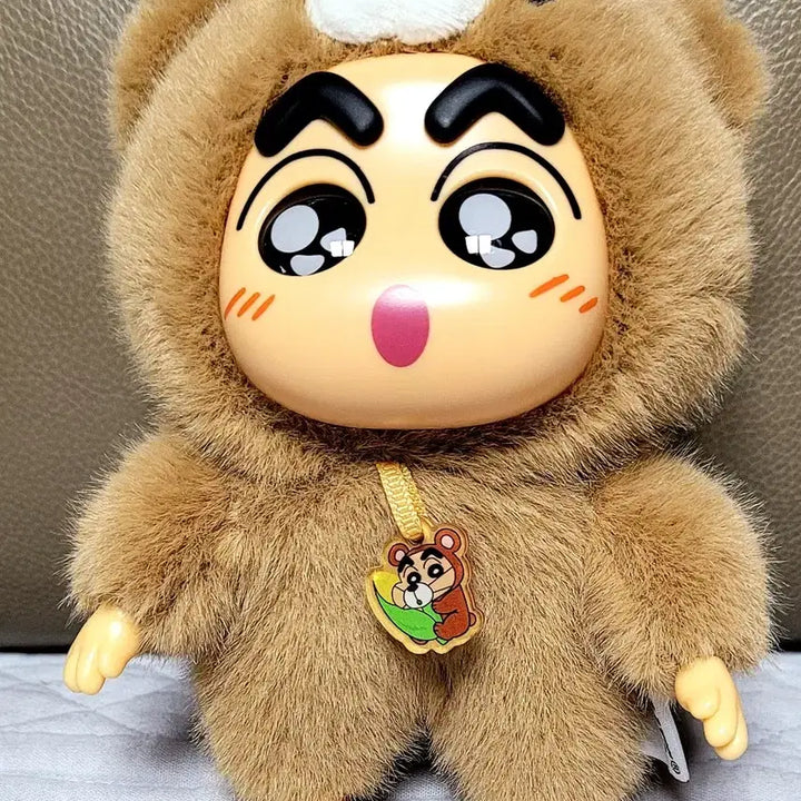 [BUNJANG] Crayon Shin-chan Panda Plush Keychain / 짱구 판다 봉제인형 키링(새상품)