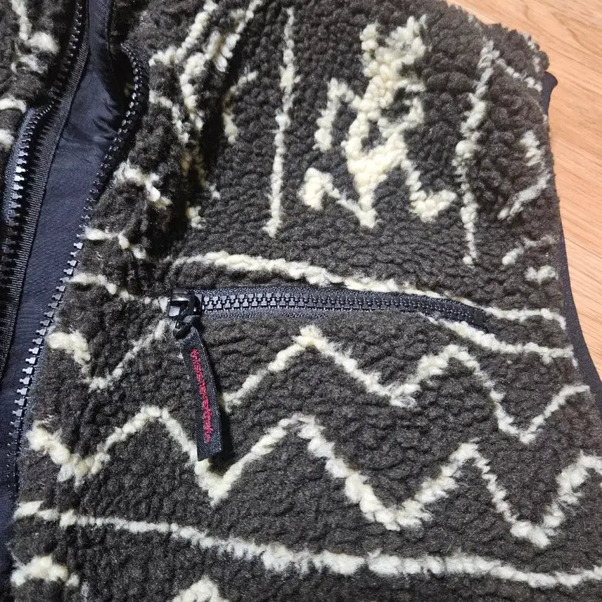 [BUNJANG] thisisneverthat Gramicci Fleece Vest Brown / 디스이즈네버댓 x 그라미치 플리스 베스트 브라운 조끼 후리스