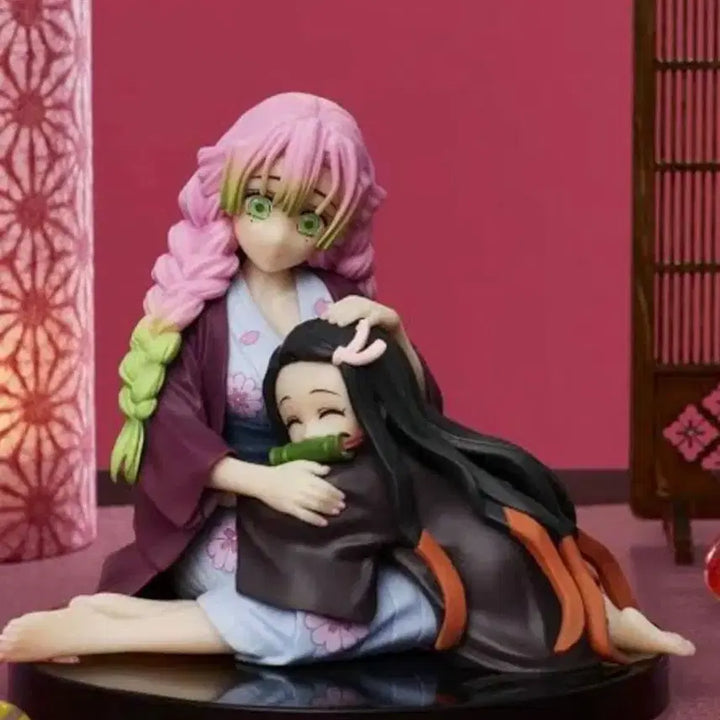 [BUNJANG] Demon Slayer Mitsuri &amp; Nezuko C Prize Figure / 귀멸의칼날 미츠리 네즈코 C상