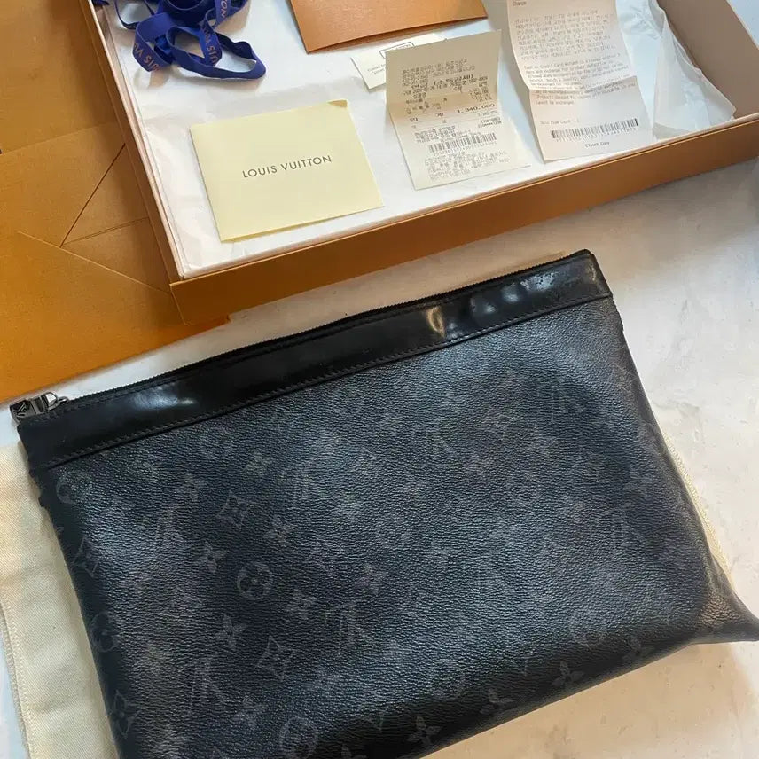 [SOLD OUT] 루이비통 이클립스 클러치백 블랙 풀구성