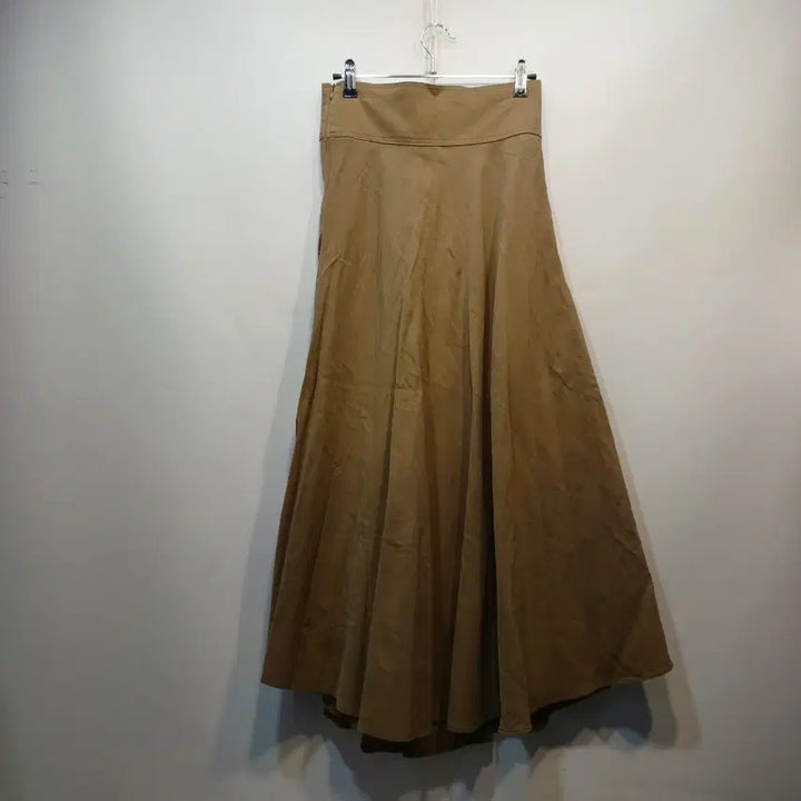 [BUNJANG] Beige Long Skirt - Size 26 / 베이지 롱 스커트26시이즈봄가을 63070