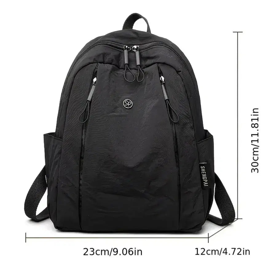 [SOLD OUT] 초경량 블랙 백팩 새상품 (272g 가벼움)