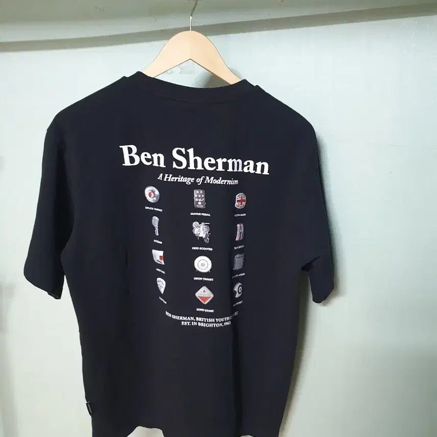 [BUNJANG] Ben Sherman 24FW Short Sleeve T-Shirt / 벤셔먼 24fw 반팔 티셔츠 100
