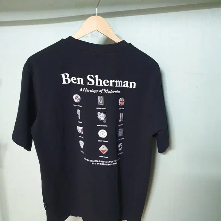 [BUNJANG] Ben Sherman 24FW Short Sleeve T-Shirt / 벤셔먼 24fw 반팔 티셔츠 100