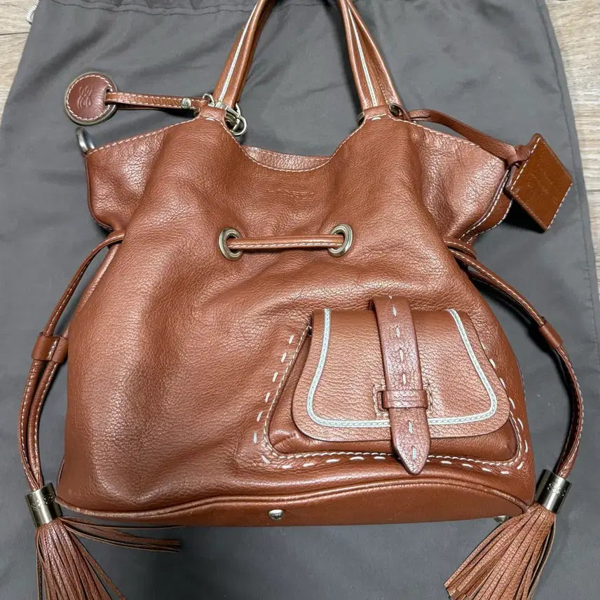 [BUNJANG] Lancel Shoulder &amp; Cross Bag / 란셀 복주머니 숄더&amp;크로스 백 (정품)