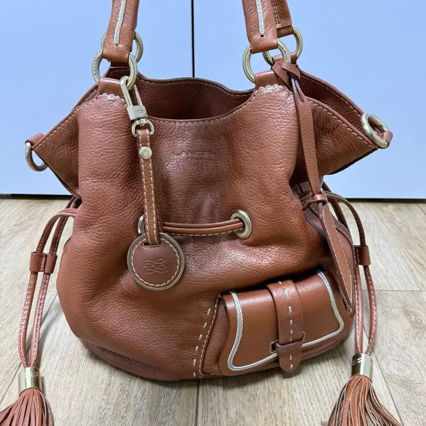 [BUNJANG] Lancel Shoulder &amp; Cross Bag / 란셀 복주머니 숄더&amp;크로스 백 (정품)