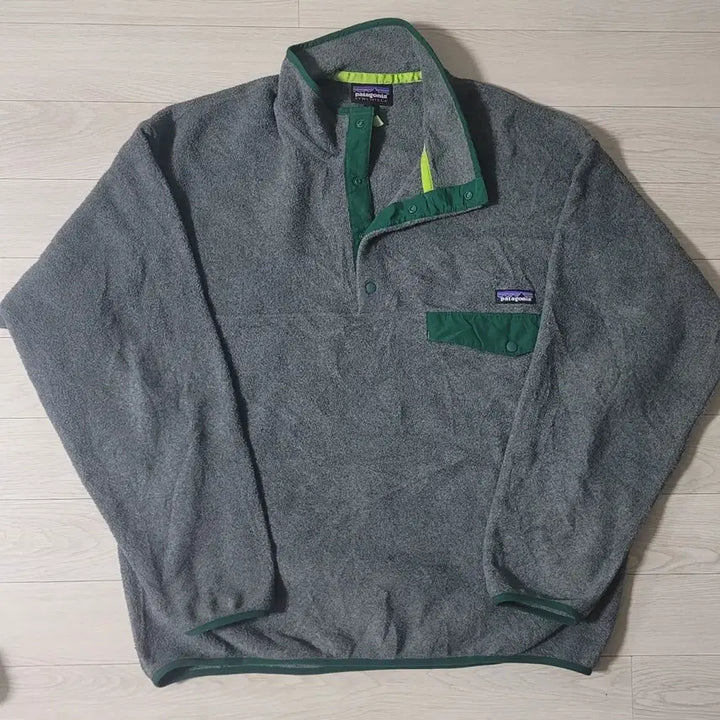 [BUNJANG] Patagonia Synchilla Lightweight Nickel/Green Fleece Jacket / [L] 파타고니아 신칠라 라이트웨이트 니켈/그린