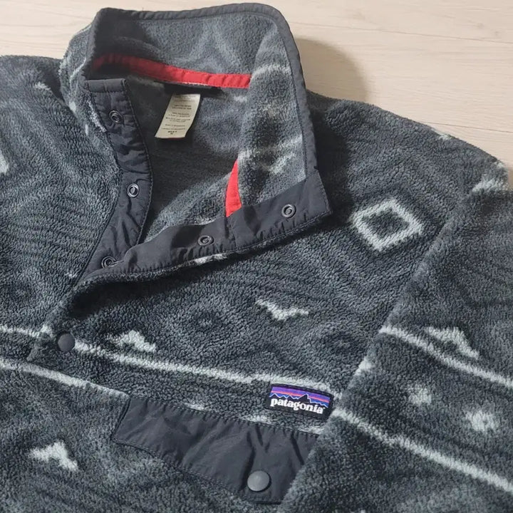 [BUNJANG] Patagonia Synchilla Lightweight Aztec Fleece Jacket / [M] 파타고니아 신칠라 라이트웨이트 아즈텍 블랙/그레이