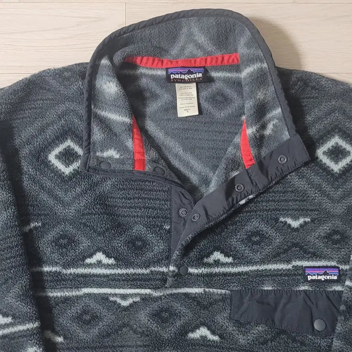 [BUNJANG] Patagonia Synchilla Lightweight Aztec Fleece Jacket / [M] 파타고니아 신칠라 라이트웨이트 아즈텍 블랙/그레이