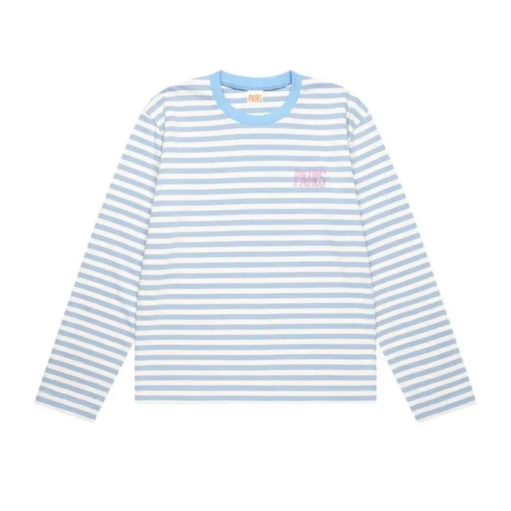 [BUNJANG] Pairse Stripe T-Shirt (Sky) / 새상품 페얼스 스트라이프티 스카이