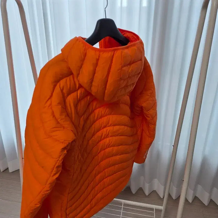 [BUNJANG] Nike ACG Orange Hooded Padded Jumper / 나이키 ACG 오렌지 후드 패딩 점퍼