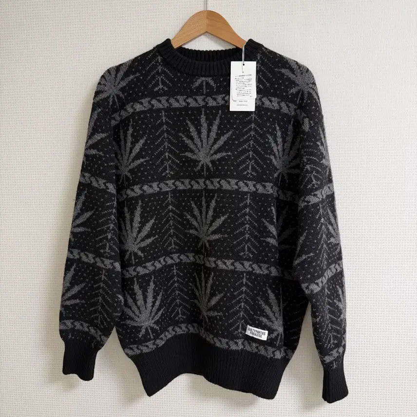 [BUNJANG] Wacko Maria High Times Wool Knit / 와코마리아 하이타임 울 니트