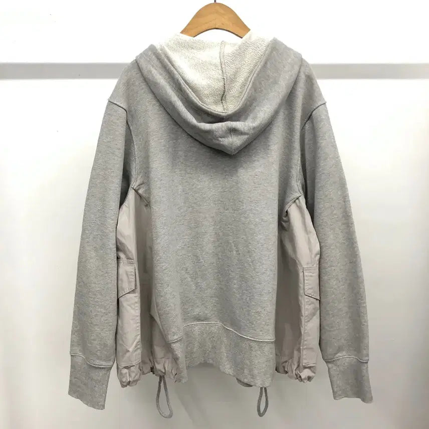 [BUNJANG] WWW We Will Nylon String Hooded Zip-up Jumper / WWW 웬위윌 나일론 스트링 후드 집업 점퍼 F