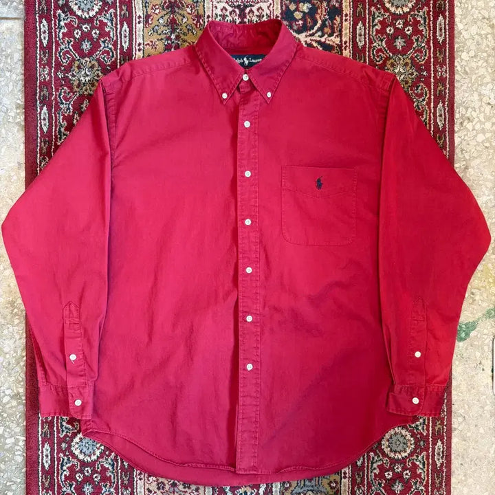 [BUNJANG] Polo Ralph Lauren 90s Big Shirt / 90s 폴로 랄프로렌 빅셔츠 [ 100-105 ]