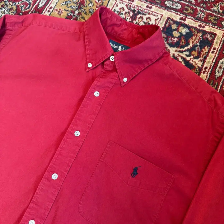 [BUNJANG] Polo Ralph Lauren 90s Big Shirt / 90s 폴로 랄프로렌 빅셔츠 [ 100-105 ]
