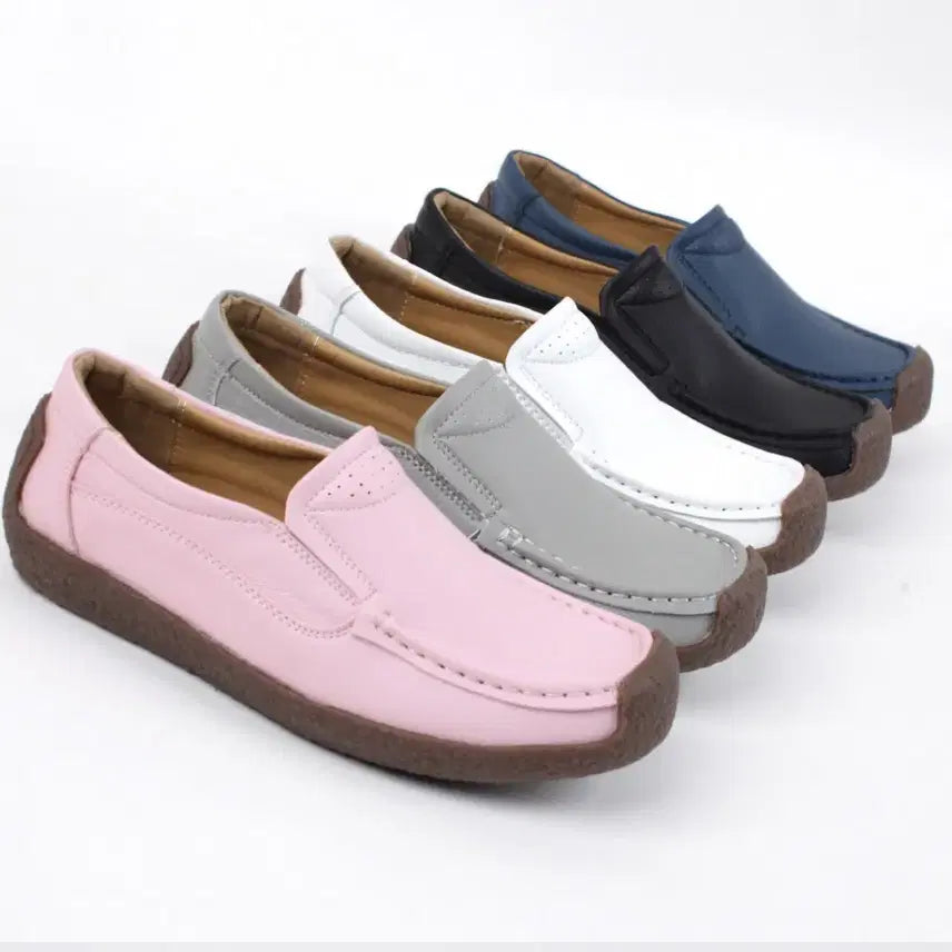 [BUNJANG] Comfortable Leather Loafers / 
