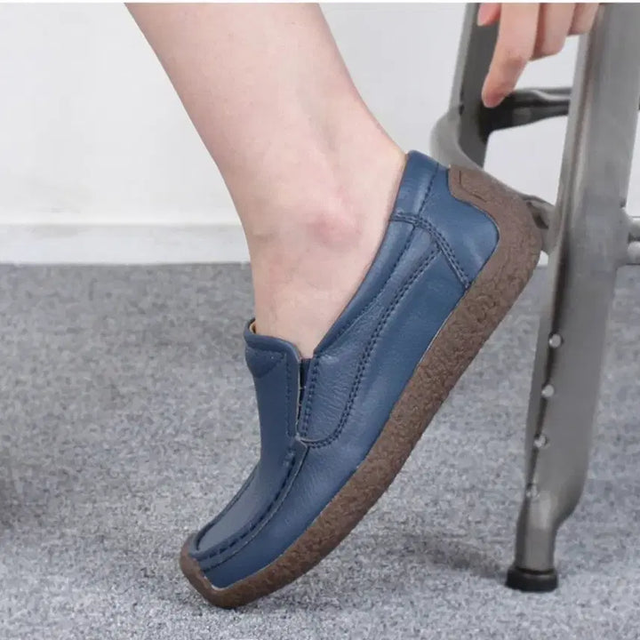 [BUNJANG] Comfortable Leather Loafers / 