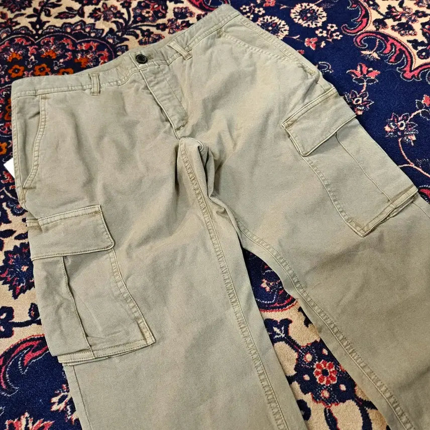 [BUNJANG] T.I. For Men Slim Formal Chino Cargo Pants L / (새상품) 티아이포맨 슬림 카고 포멀 치노 팬츠 L size