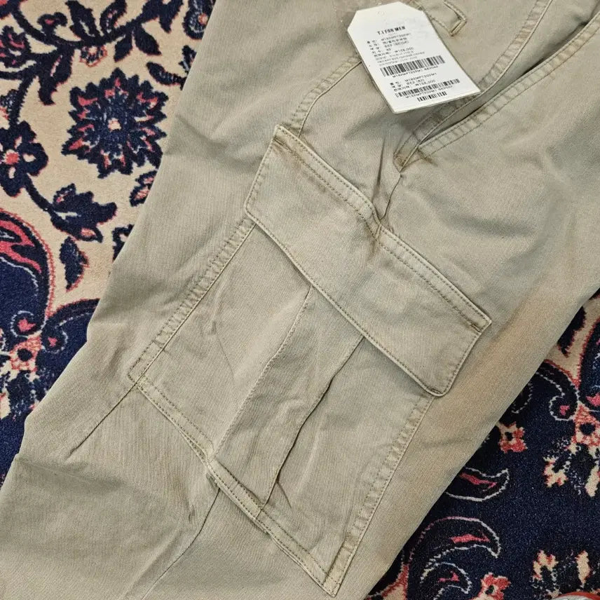 [BUNJANG] T.I. For Men Slim Formal Chino Cargo Pants L / (새상품) 티아이포맨 슬림 카고 포멀 치노 팬츠 L size