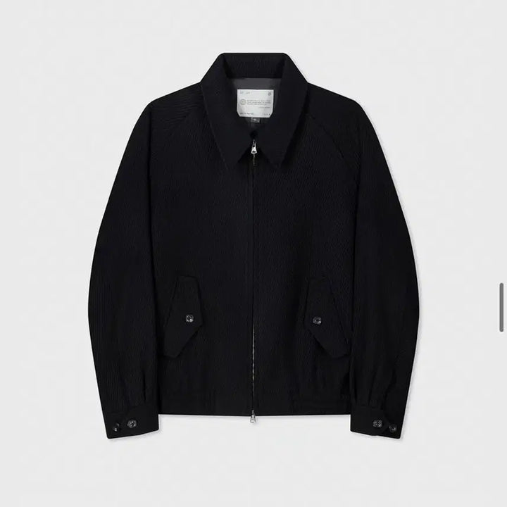 [BUNJANG] Vellie Diagonal Heavy Wool Jacket - Matt Black / 벨리에 다이에그널 헤비 울 자켓 - 매트 블랙