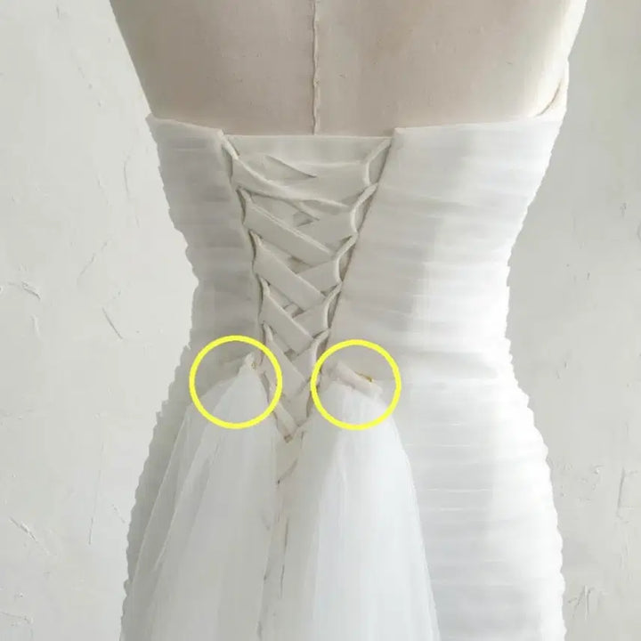 [BUNJANG] Bridal Shower Mermaid Dress / 브샤, 브라이덜샤워드레스 원피스 셀프웨딩촬영 머메이드드레스