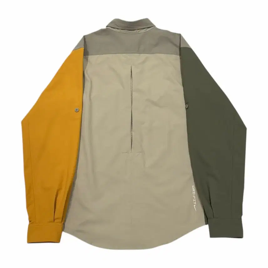 [BUNJANG] Nike ACG Dri-FIT UV Devastation Trail Shirt / 나이키 ACG 드라이핏 UV 디베스테이션 트레일 셔츠 카키 올리브 골드