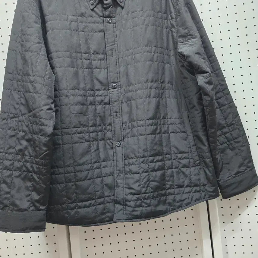 [BUNJANG] 8 Seconds Black Quilted Shirt Jacket (Size 105) / (1310)8세컨즈블랙 퀼팅 남방 자켓 105
