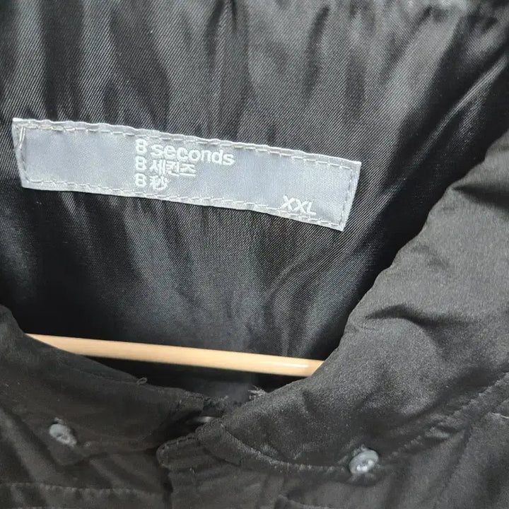 [BUNJANG] 8 Seconds Black Quilted Shirt Jacket (Size 105) / (1310)8세컨즈블랙 퀼팅 남방 자켓 105