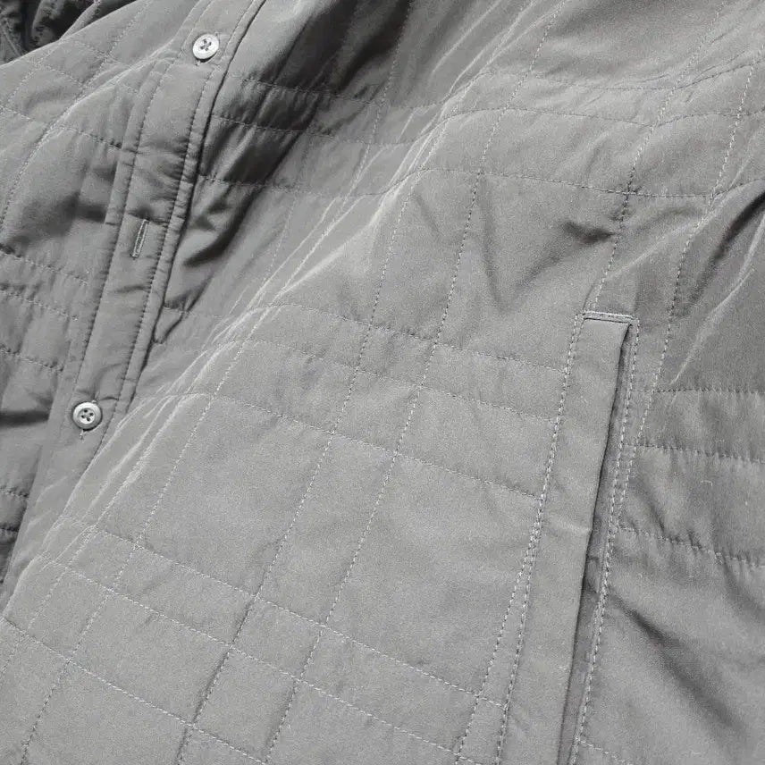 [BUNJANG] 8 Seconds Black Quilted Shirt Jacket (Size 105) / (1310)8세컨즈블랙 퀼팅 남방 자켓 105