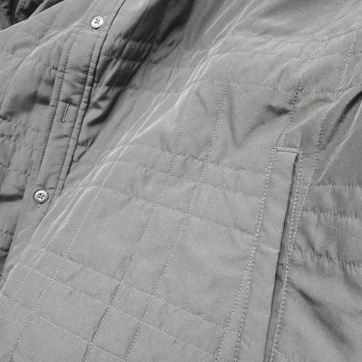 [BUNJANG] 8 Seconds Black Quilted Shirt Jacket (Size 105) / (1310)8세컨즈블랙 퀼팅 남방 자켓 105