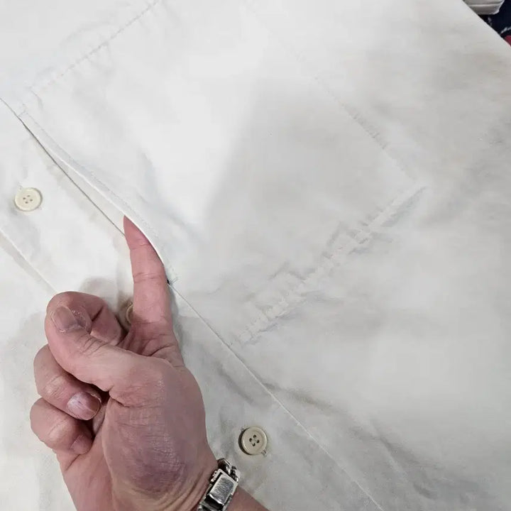 [BUNJANG] COS Kara Neck Loose Fit Short Sleeve Shirt L Size / 코스(COS) 카라넥 루즈핏 반팔 셔츠 L size