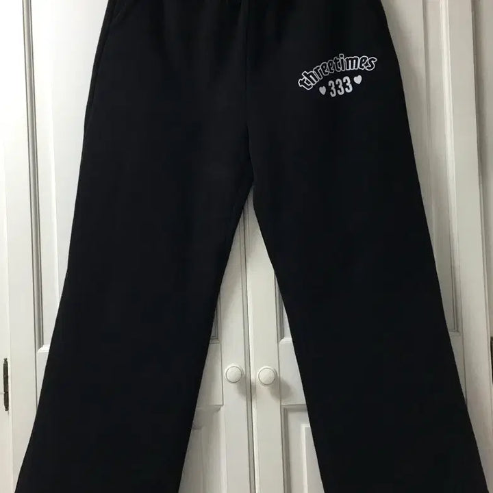 [BUNJANG] threetim Smurf 333 Wide Training Pants / threetim 스머프333 와이드 트레이닝 팬츠