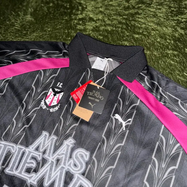 [BUNJANG] Puma x Skepta Mas Tiempo Jersey T-Shirt Black / [L] 푸마 X 스켑타 마스 티엠포 콜라보 저지 티셔츠 블랙