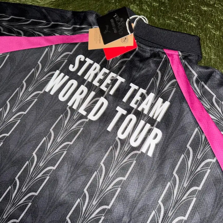 [BUNJANG] Puma x Skepta Mas Tiempo Jersey T-Shirt Black / [L] 푸마 X 스켑타 마스 티엠포 콜라보 저지 티셔츠 블랙