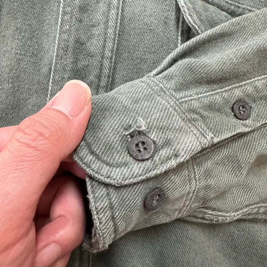 [BUNJANG] Woolrich Cotton Work Shirt / 9~00s 울리치 코튼 워크 셔츠 L
