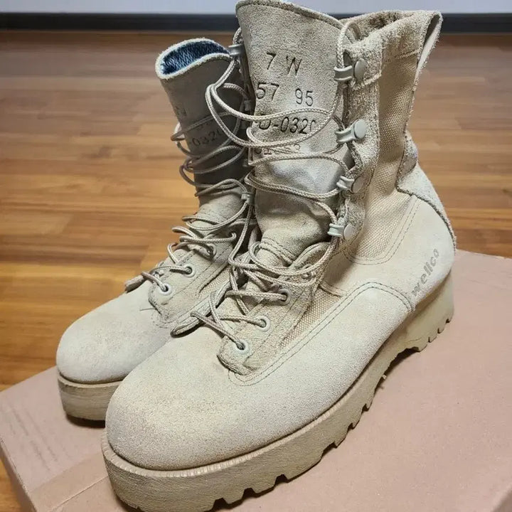 [BUNJANG] Wellco ACU Desert Gore-Tex Boots / 미군 사막화 ACU 웰코 사계절고어택스 부츠 7W 255mm